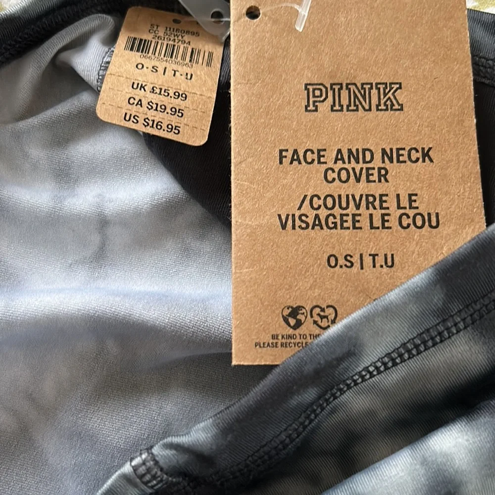 Victoria's Secret PINK Face and Neck Cover Breathable lightweight fabric